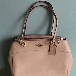 COACH F25926 LARGE BROOKE CARRYALL-Blush